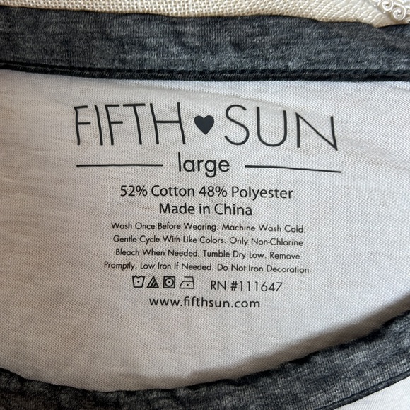 Fifth Sun Weekend Coffee Dogs Loose Fit Tank Top Womens Large NWT - Picture 4 of 4